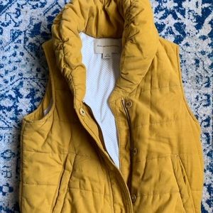 Anthropologie Corduroy Puffer vest.